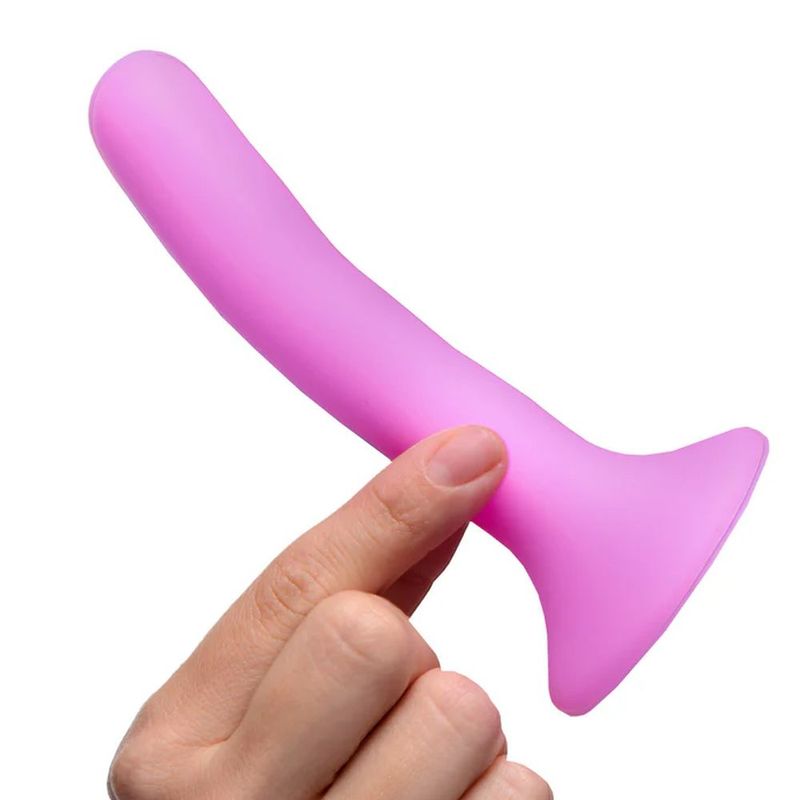 Strap U Silicone Strap-On Dildo Small – Slim, Curved & Harness-Ready