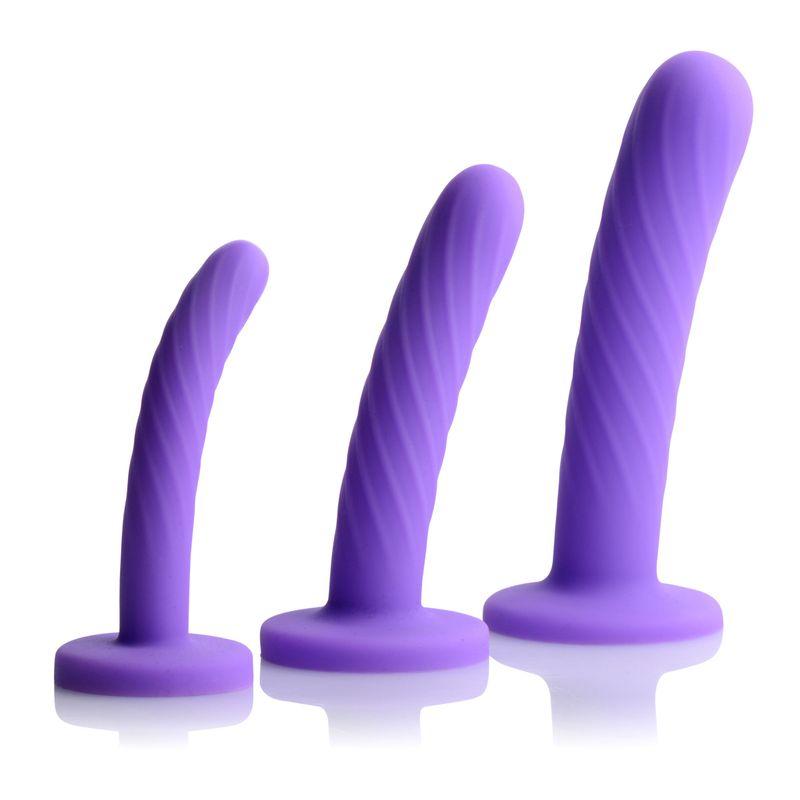 Strap U Tri-Play Silicone Dildo Set – Perfect Fit, Every Time