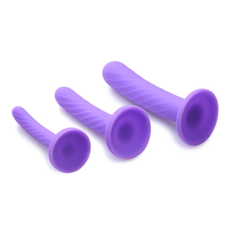 Strap U Tri-Play Silicone Dildo Set – Perfect Fit, Every Time