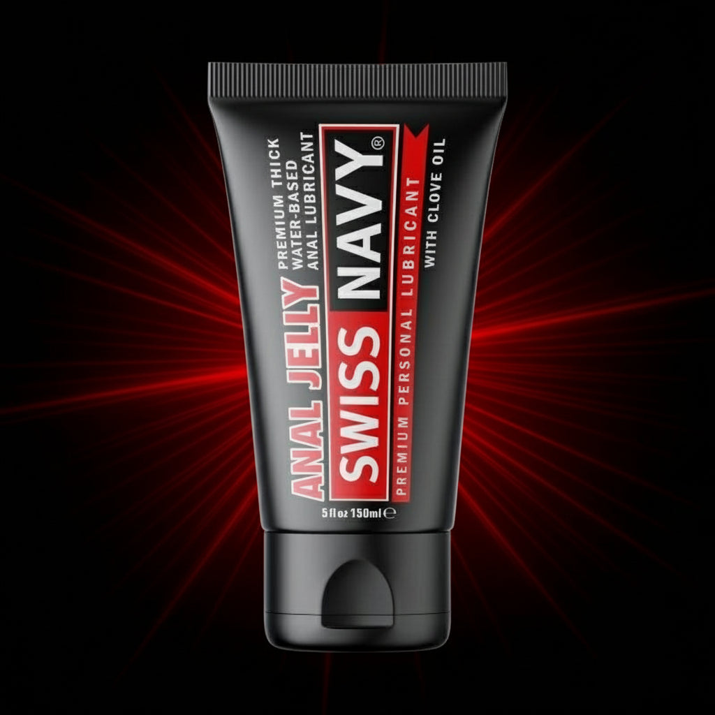 Swiss Navy Anal Silicone Lube with Clove – Long-Lasting Comfort Jelly