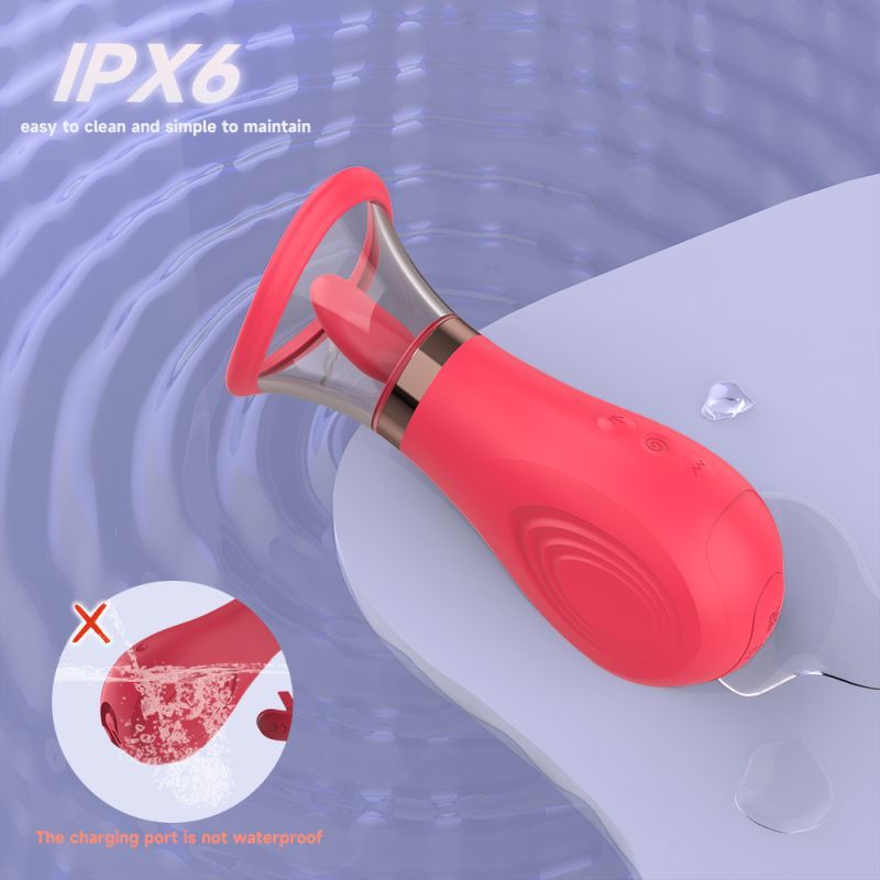 Sybil 3-in-1 Sucking, Licking & Teasing Stimulator – Sensory Overload