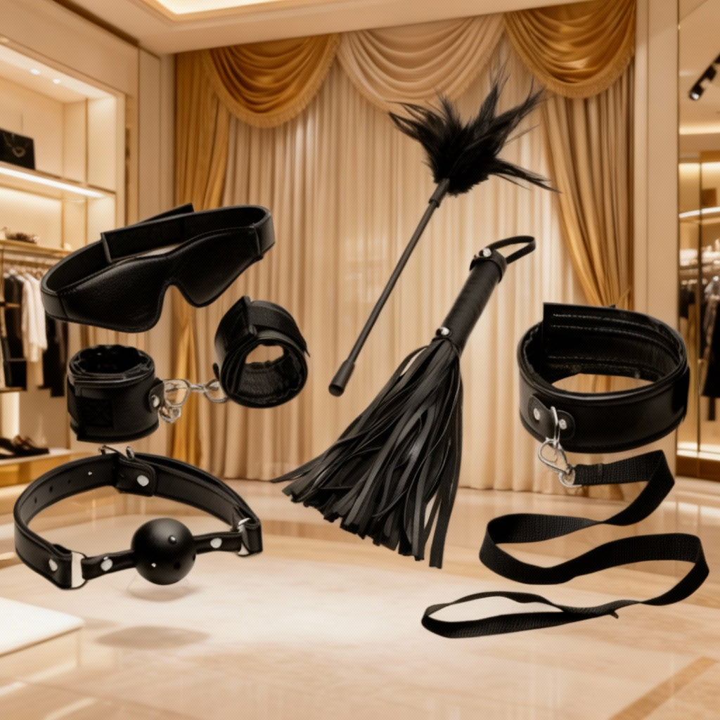 Tame Me 8‑Piece Beginner Bondage Set – Start Slow, Play Bold