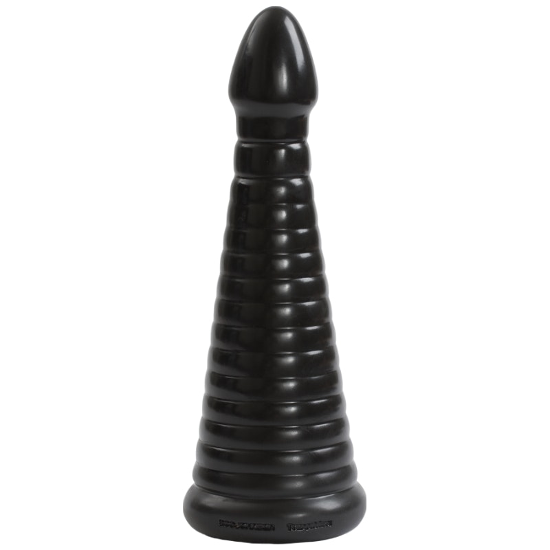 TitanMen Intimidator 11" Butt Plug – Ribbed Power, Extreme Stretch