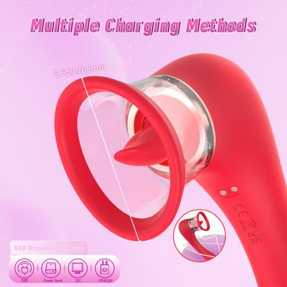Trumpet 3-in-1 Vaginal Stimulator – Suck, Lick, Vibe Your Way to Bliss