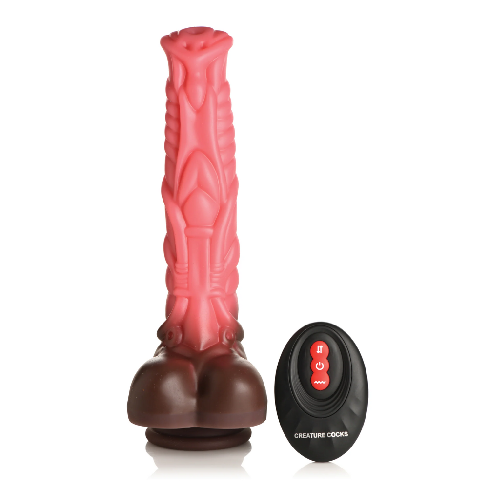 Centaur Thrusting & Vibrating Fantasy Dildo Creature Cocks