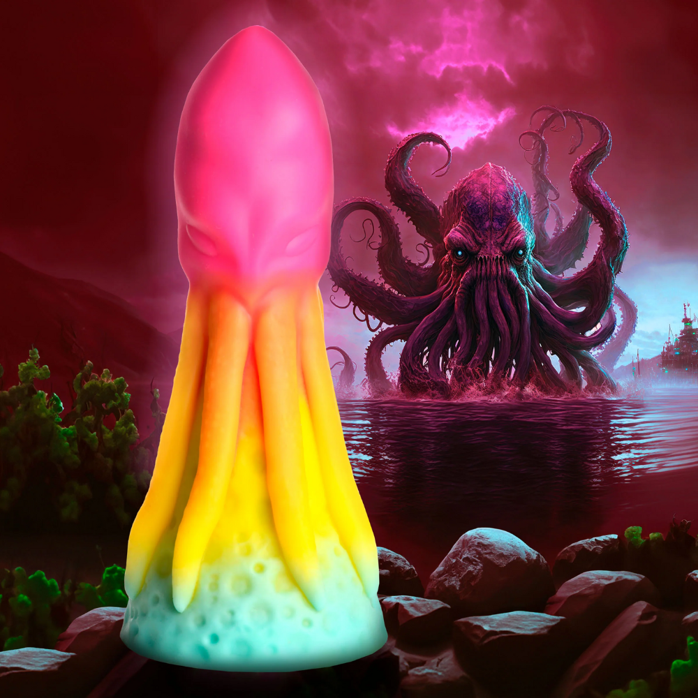 King Kraken Rainbow Squid Fantasy Dildo Creature Cocks