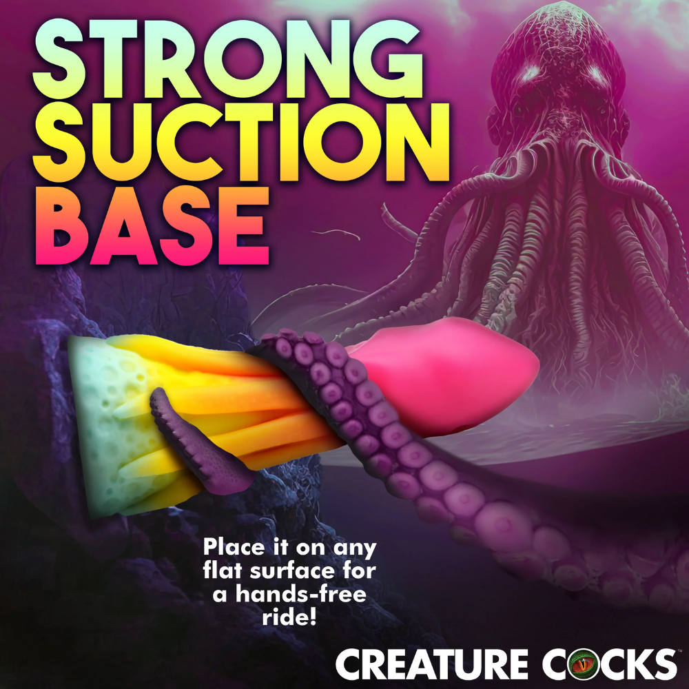 King Kraken Rainbow Squid Fantasy Dildo Creature Cocks