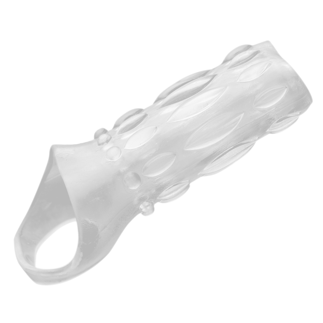 Penis Sleeve Sensations Textured Sex Enhancer Clear