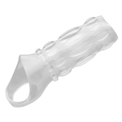 Penis Sleeve Sensations Textured Sex Enhancer Clear