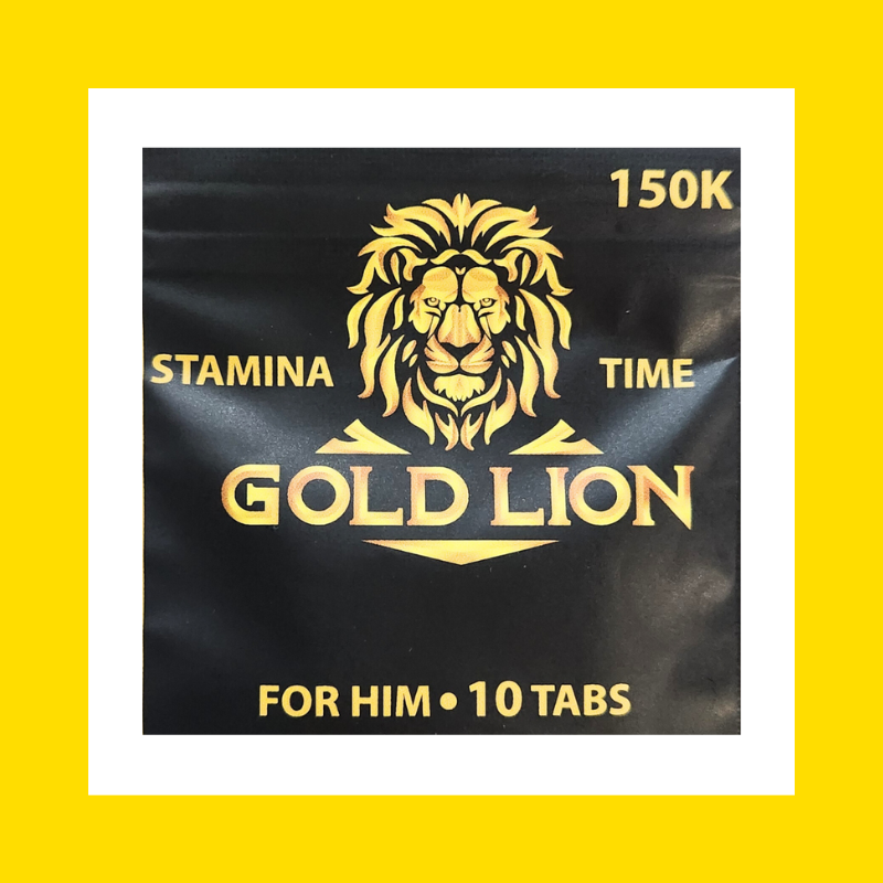 Gold Lion For Him - 10 Pack