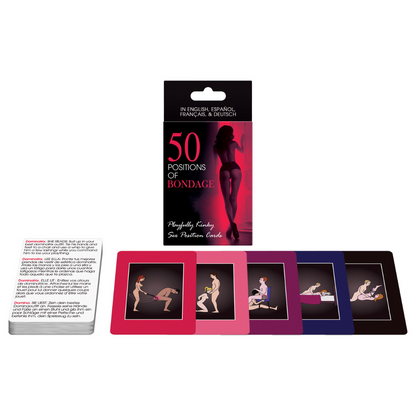 50 Positions of Bondage Flash Cards