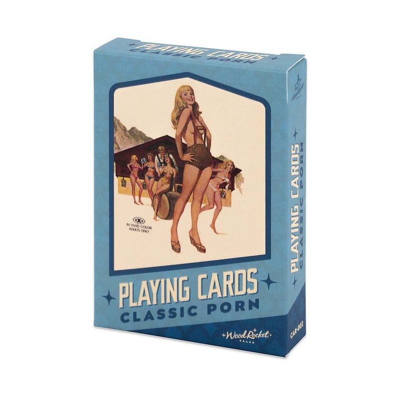 Vintage Porn Playing Cards – Retro X-Rated Poster Deck