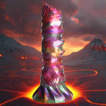 Larva Ovipositor Fantasy Dildo with Eggs Creature Cocks