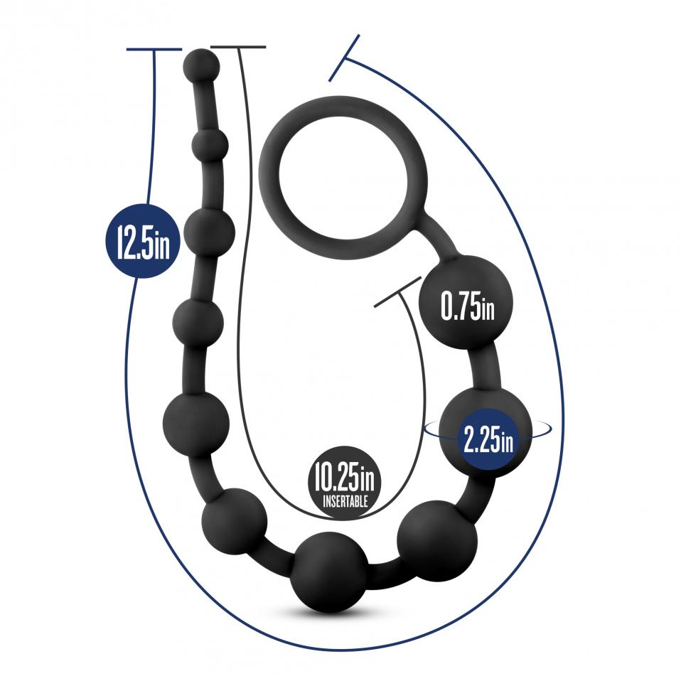 Silicone Smooth Anal Beads Performance