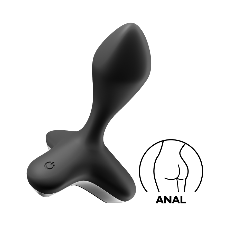 Satisfyer Game Changer Butt Plug Rechargeable Vibrating Black