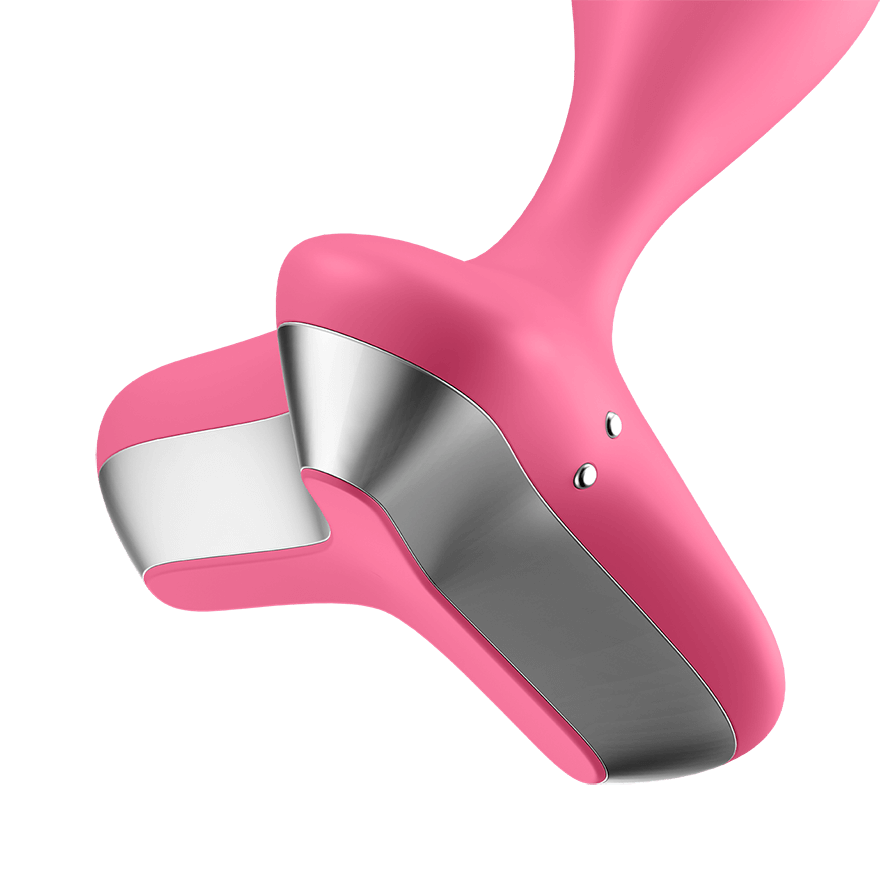 Satisfyer Game Changer Butt Plug Pink Rechargeable Vibrating