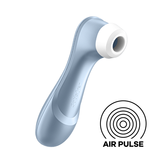 Satisfyer Air Pulse Clitoral Stimulator Pro 2 Generation 2 Blue