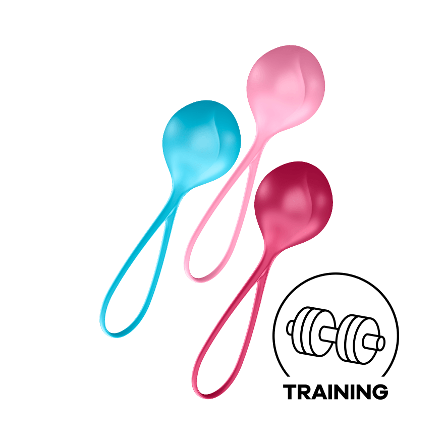 Satisfyer Strengthening Balls – 3 Weights, Orgasm Training