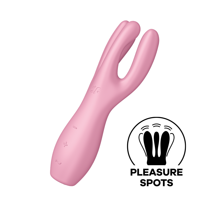 Satisfyer Threesome 3 Layon Vibrator Pink