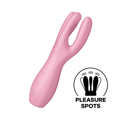 Satisfyer Threesome 3 Layon Vibrator Pink