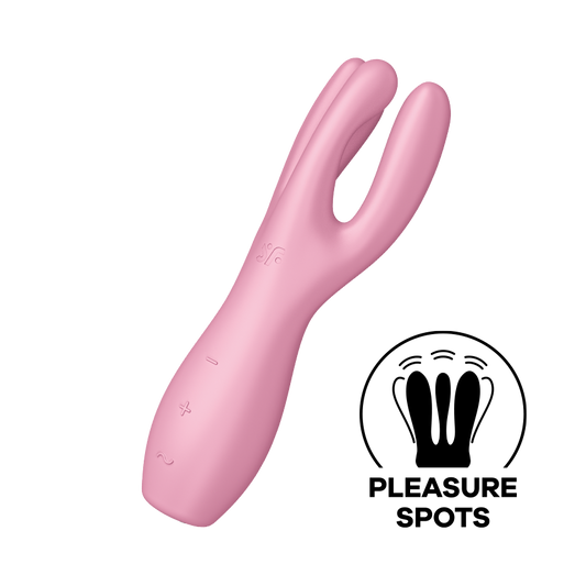 Satisfyer Threesome 3 Layon Vibrator Pink