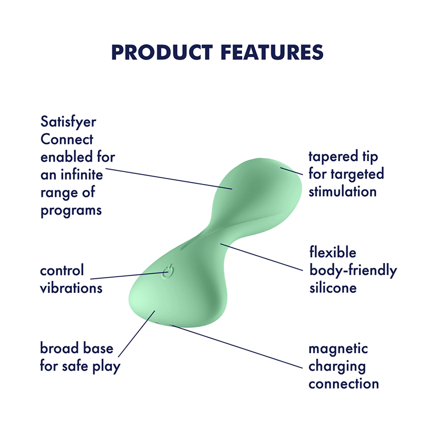 Satisfyer Trendsetter App-Compatible Vibrating Butt Plug