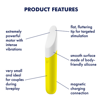 Satisfyer Ultra Power Bullet 7 Vibrator Yellow