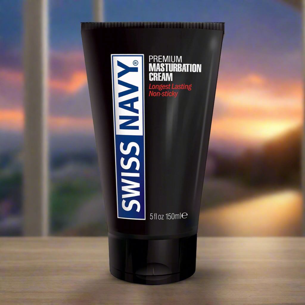 Swiss Navy Masturbation Cream – Silky-Smooth Stroke Enhancer