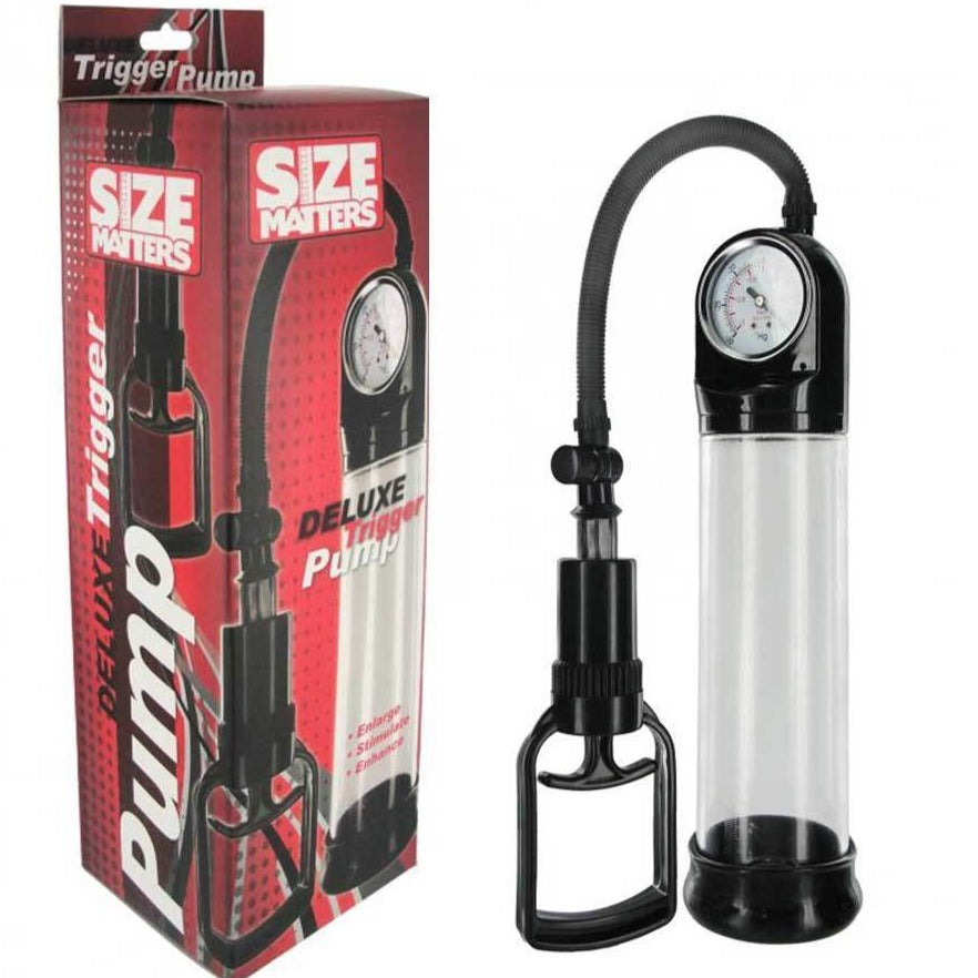 Size Matters Deluxe Trigger Penis Pump