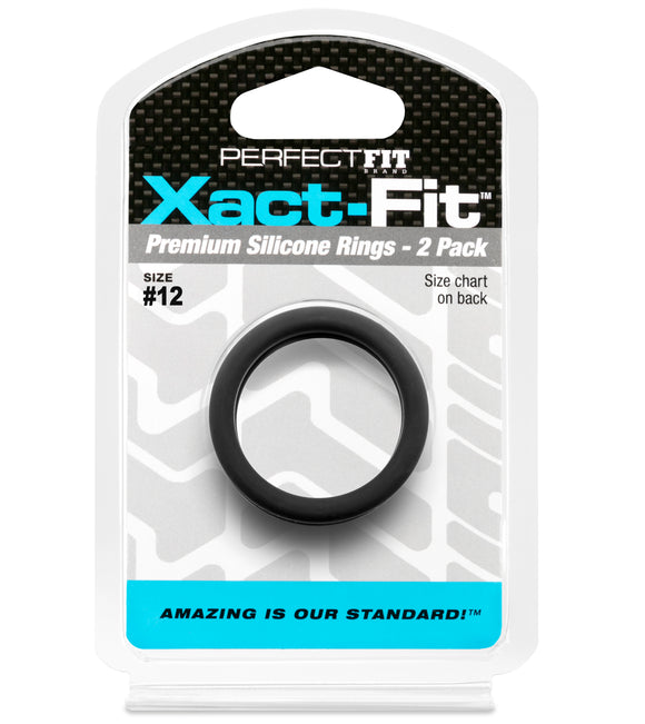 Xact-Fit #12 Cock Ring 2 Pack