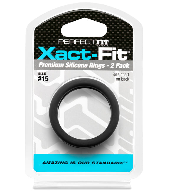 Xact-Fit #15 Cock Ring 2 Pack