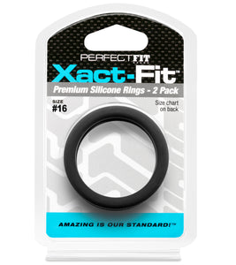 Xact-Fit #16 Cock Ring 2 Pack