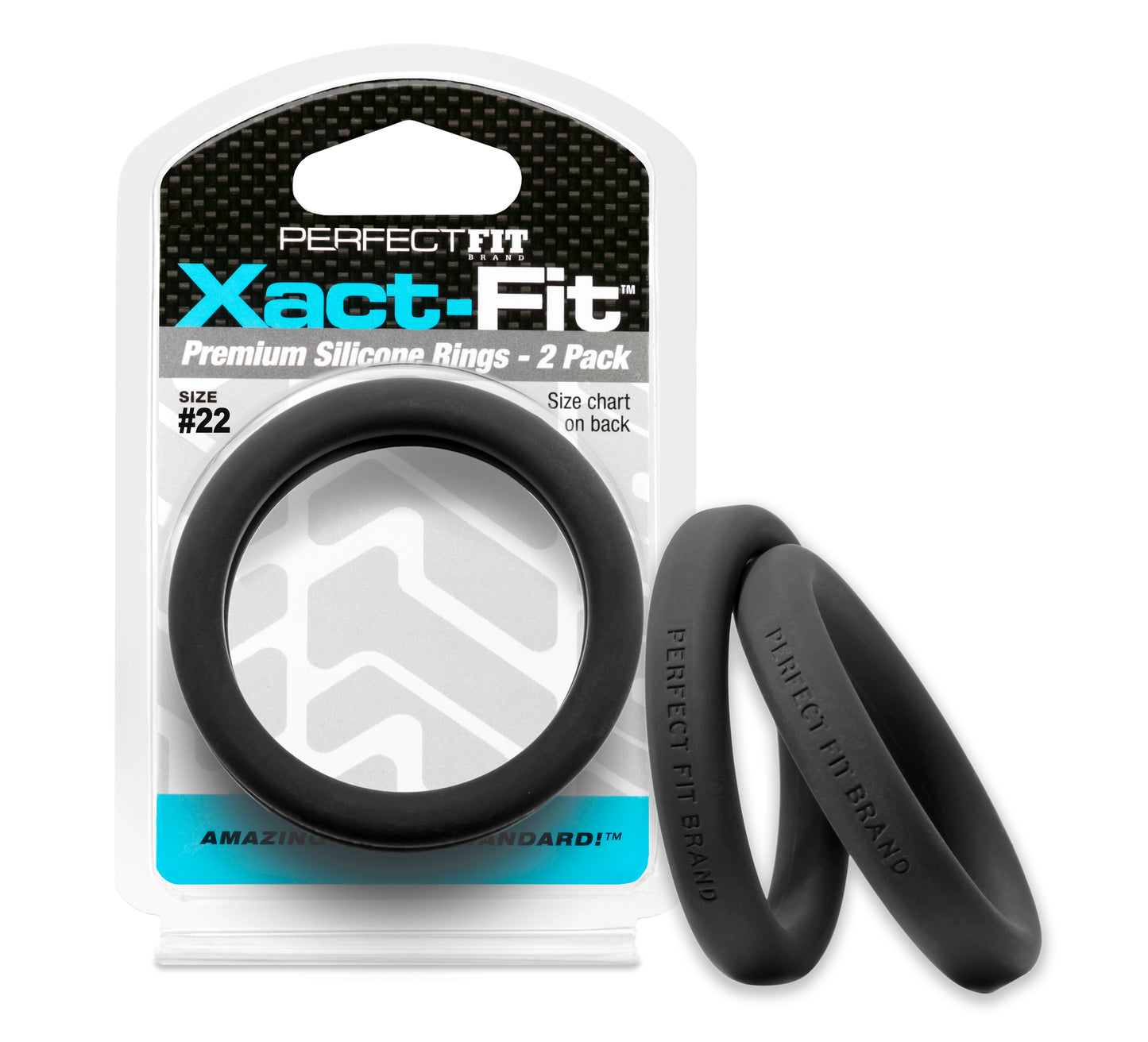 Xact-Fit #22 Cock Ring 2 Pack