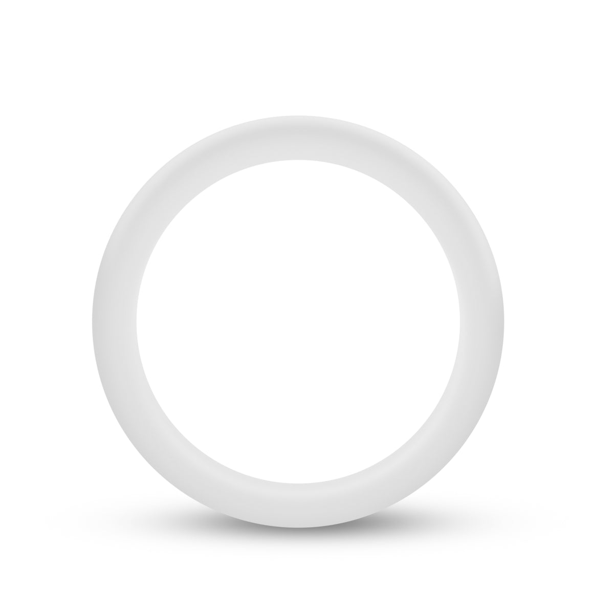 Performance Silicone Cock Ring White Glow