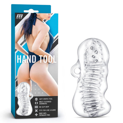 M for Men Hand Tool Clear Pocket Pussy