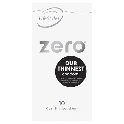 LifeStyles Zero Condoms 10 Pack