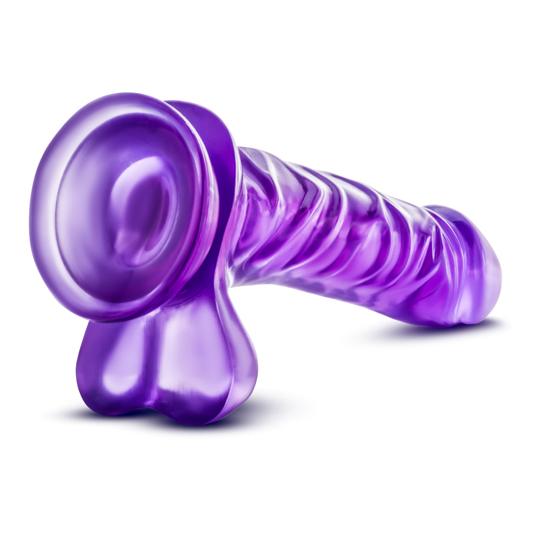 B Yours Basic 8 9inch Dildo Purple