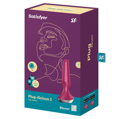 Satisfyer Plug-ilicious 2 Red