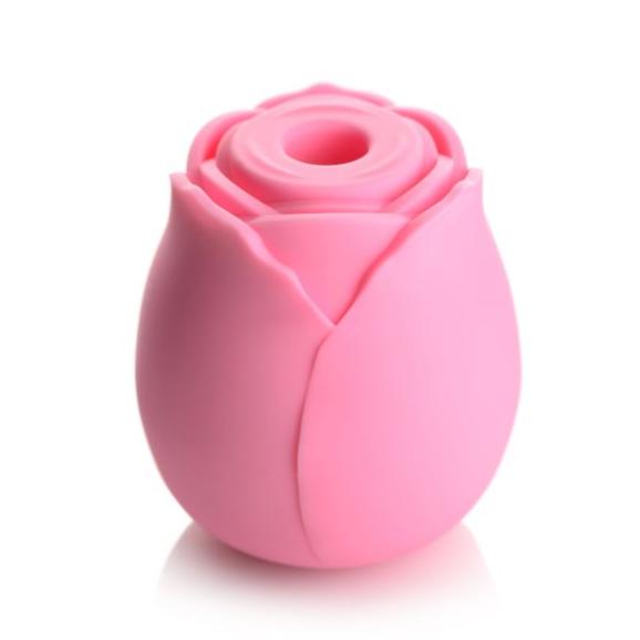 Bloomgasm Wild Rose Silicone Suction Stimulator Pink