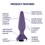 Satisfyer Plug-ilicious Purple