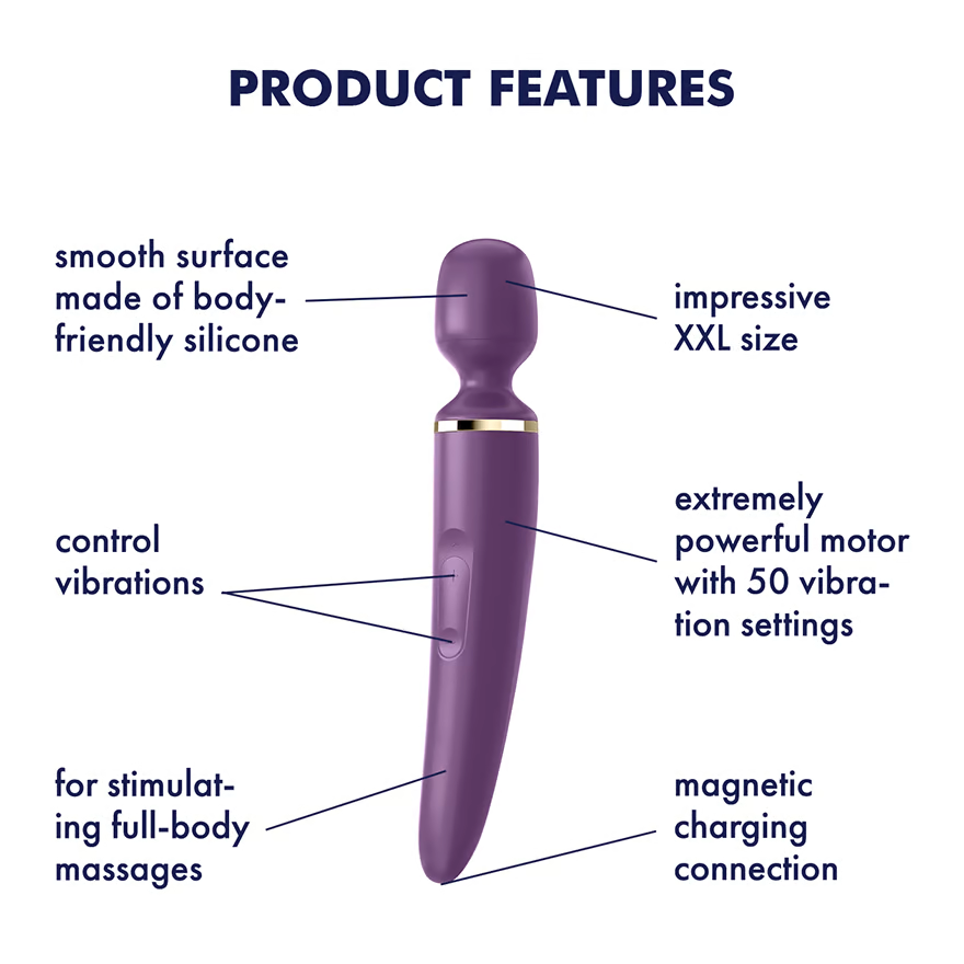 Satisfyer Wand-er Woman Purple