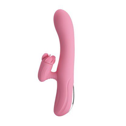 Rechargeable Rotating Tongue Rabbit Vibrator Gina