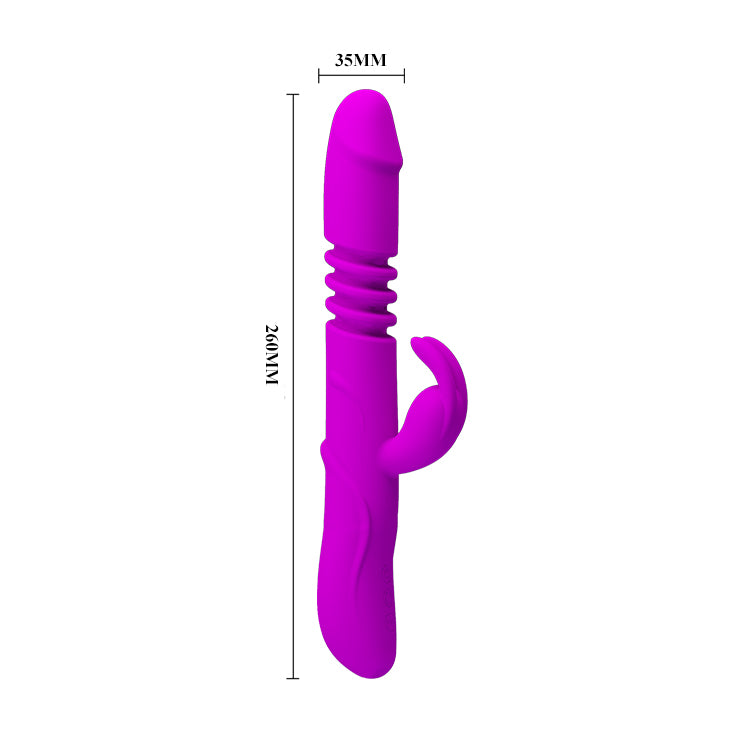 Rechargeable Thrusting Vibe Ward Pretty Love