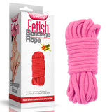 Fetish Bondage Rope 10 Meters Pink