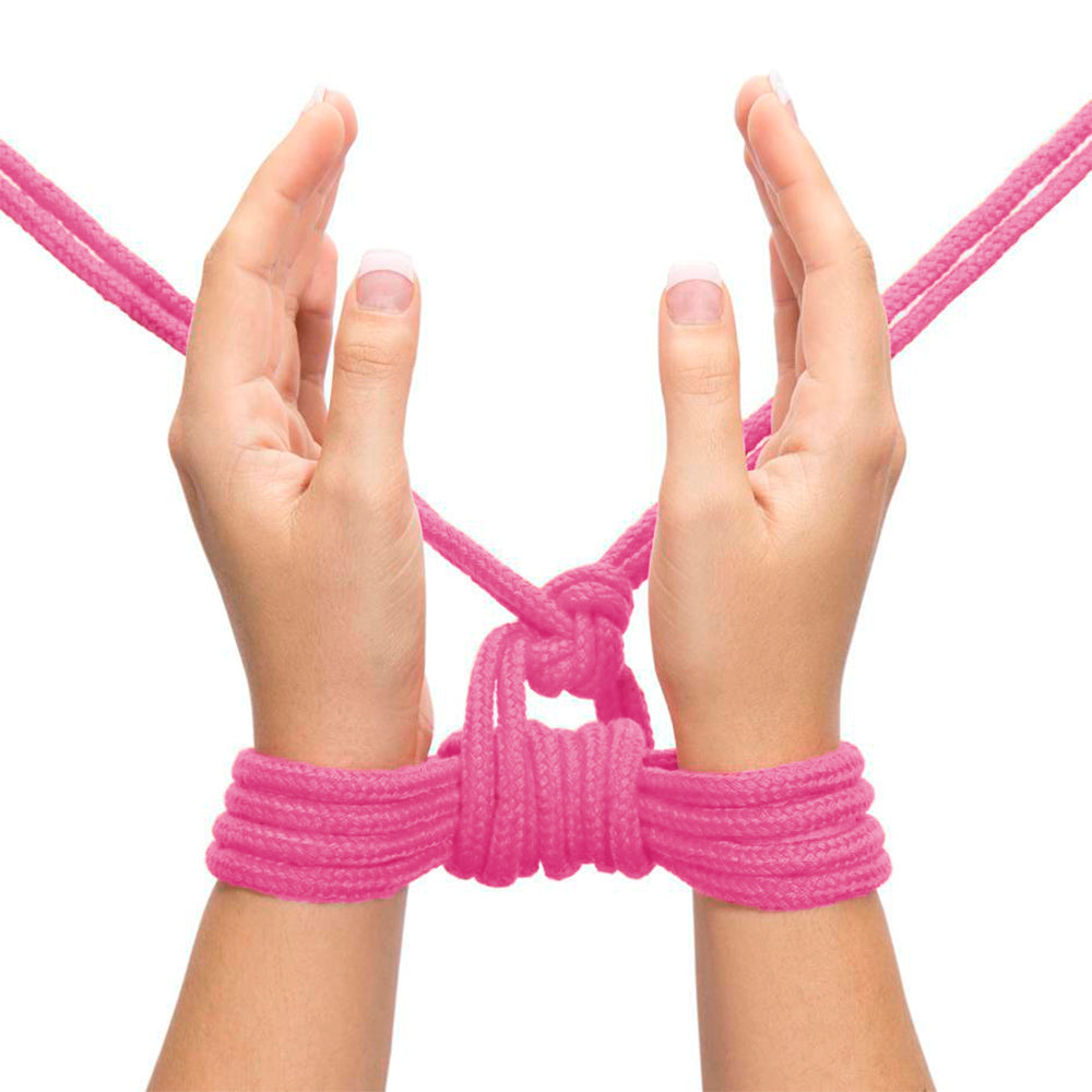 Fetish Bondage Rope 10 Meters Pink