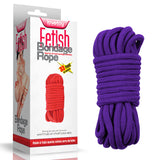 Fetish Bondage Rope 10 Meters Purple