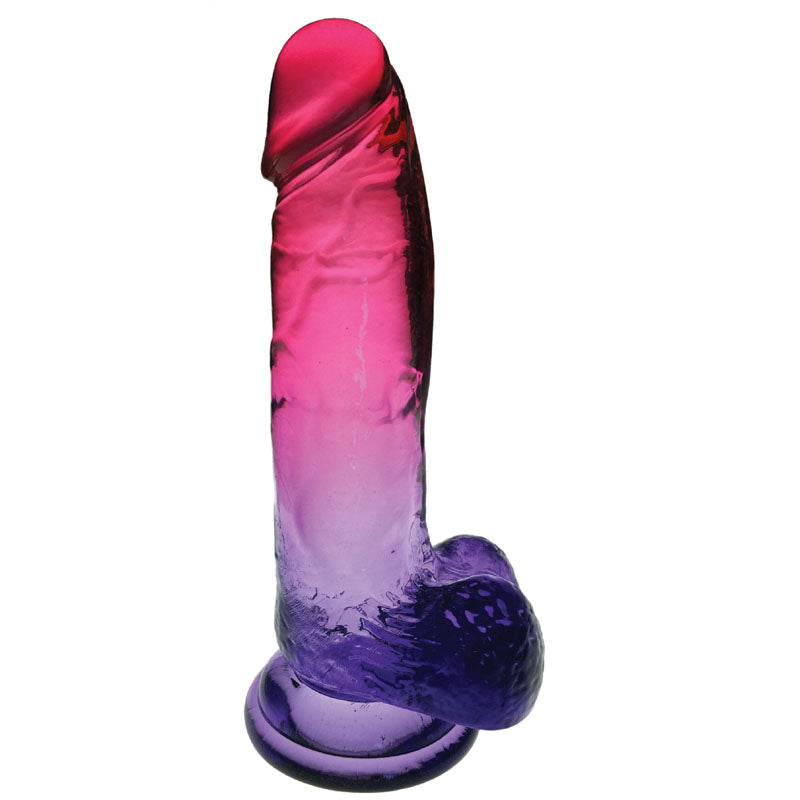 Shades 8inch Jelly Dong Pink