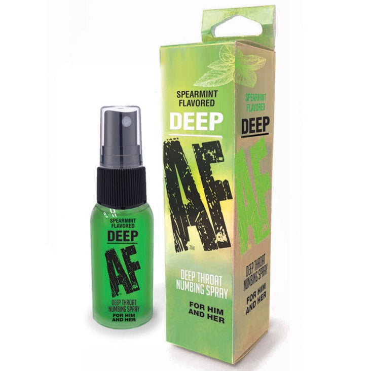 Deep AF Mint Flavoured Deep Throat Spray