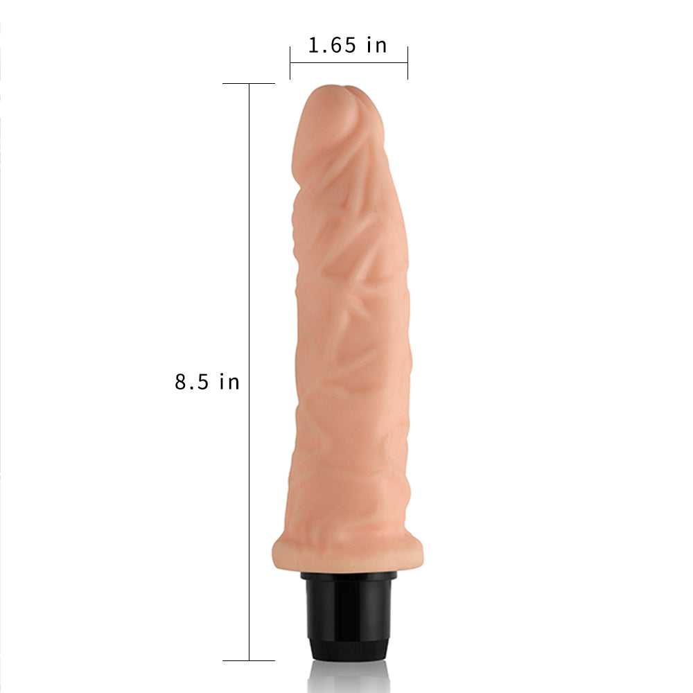 8.5inch Xtreme Feel Cyberskin Vibrator