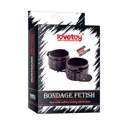 Bondage Fetish Pleasure Ankle Cuffs